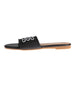 bebe Women's Stylish and Comfortable Fashion Sandal with Rubber Bebe Logo