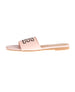 bebe Women's Stylish and Comfortable Fashion Sandal with Rubber Bebe Logo