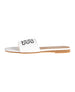 bebe Women's Stylish and Comfortable Fashion Sandal with Rubber Bebe Logo