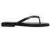 bebe Women's Sandals - Cute Flat Sandals for Women, Casual Shoes with Bow Charm