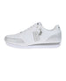 bebe Women's Sneaker with Embellised Upper and Dangle Charm