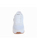 bebe Women's Sneaker with Multi-Material Upper and Dual Laces