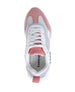 bebe Women's Sneaker with Mesh Upper and Rhinestones Embellishment