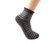 Dearfoams Women's Lettuce Cuff Ruffle Anklet Socks 3-Pack