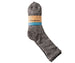 Dearfoams Women's Cushioned Crew Socks with Scallop Edge 3 Pack