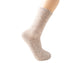 Dearfoams Women's Cushioned Crew Socks with Scallop Edge 3 Pack
