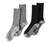 Dearfoams Men's Wool Blend Boot Socks with Cushion 2-Pack