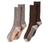 Dearfoams Men's Wool Blend Boot Socks with Cushion 2-Pack