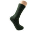 Dearfoams Men's Wool Blend Cushion Crew Socks 3-Pack