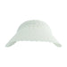 Daisy Fuentes Women's Wide Foldable Braided Straw Summer Beach Visor