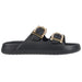 Foamwalk Womens' Sandals - Comfortable Double Buckle Beach Slides, Everyday Women's Slide Sandals