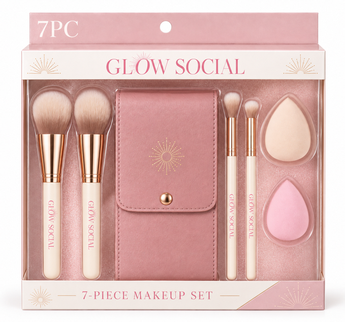 Glow Social Makeup Kit
