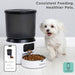iHome Automatic Cat Feeder 4L App Control with Stainless Steel Bowl