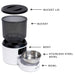iHome Automatic Cat Feeder 4L App Control with Stainless Steel Bowl