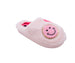 Kensie Girls' Faux Fur Slippers – Cozy Slip-On House Slippers with Cute Patches, Soft Plush Indoor Shoes for Little Kid/Big Kid