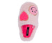Kensie Girls' Faux Fur Slippers – Cozy Slip-On House Slippers with Cute Patches, Soft Plush Indoor Shoes for Little Kid/Big Kid
