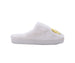 Kensie Girls' Faux Fur Slippers – Cozy Slip-On House Slippers with Cute Patches, Soft Plush Indoor Shoes for Little Kid/Big Kid