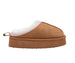 Kensie Girls' Sherpa Slippers – Fuzzy Indoor House Slippers for Kids, Cozy Slip-On Warm Shoes for Little Kid/Big Kid