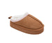 Kensie Girls' Sherpa Slippers – Fuzzy Indoor House Slippers for Kids, Cozy Slip-On Warm Shoes for Little Kid/Big Kid