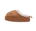 Kensie Girls' Sherpa Slippers – Fuzzy Indoor House Slippers for Kids, Cozy Slip-On Warm Shoes for Little Kid/Big Kid