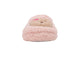 Kensie Toddler Girls' Sherpa Slippers – Cozy Plush Slip-On House Shoes, Soft Indoor Slippers for Little Girls