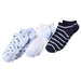 Lands' End Women’s Socks - 3-Pack Cotton Patterned Low Cut Socks