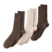 Lands' End Men’s Socks - 3-Pack Cotton Core Crew Socks