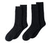 Lands' End Mens Wool Blend Pointelle Rib Boot Socks 2-Pack