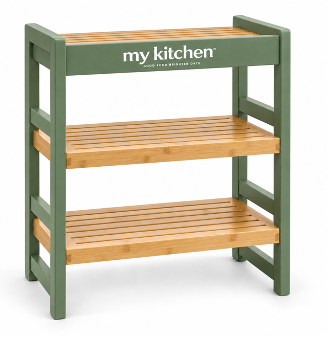 My Kitchen Bamboo Shelving Rack