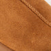 PIXIE BLOOM Girls Slide Boot with Decorative Knit Collar