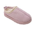 PIXIE BLOOM Girls Slide Boot with Decorative Knit Collar