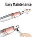 Purify Eyebrow Pencil Hair Remover and Trimmer for Women – Electric Facial Razor and Finishing Touch Shaver for Brows