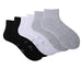 Sam Edelman Women’s Quarter Socks - 6 PK Half Cushion with Heel Tab – Comfort Fit Athletic Socks