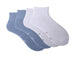 Sam Edelman Women’s Quarter Socks - 6 PK Half Cushion with Heel Tab – Comfort Fit Athletic Socks
