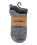 Steve Madden Women's Crew Socks - 3 Pairs Super Soft and Breathable Athletic Thick Socks