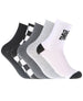 Steve Madden Women's 6 Pairs Crew Socks Casual, Athletic, Thick, Gym, Boot Socks - Crew Socks for Women