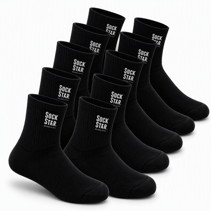 Sock Star Quarter Socks 5 Pairs