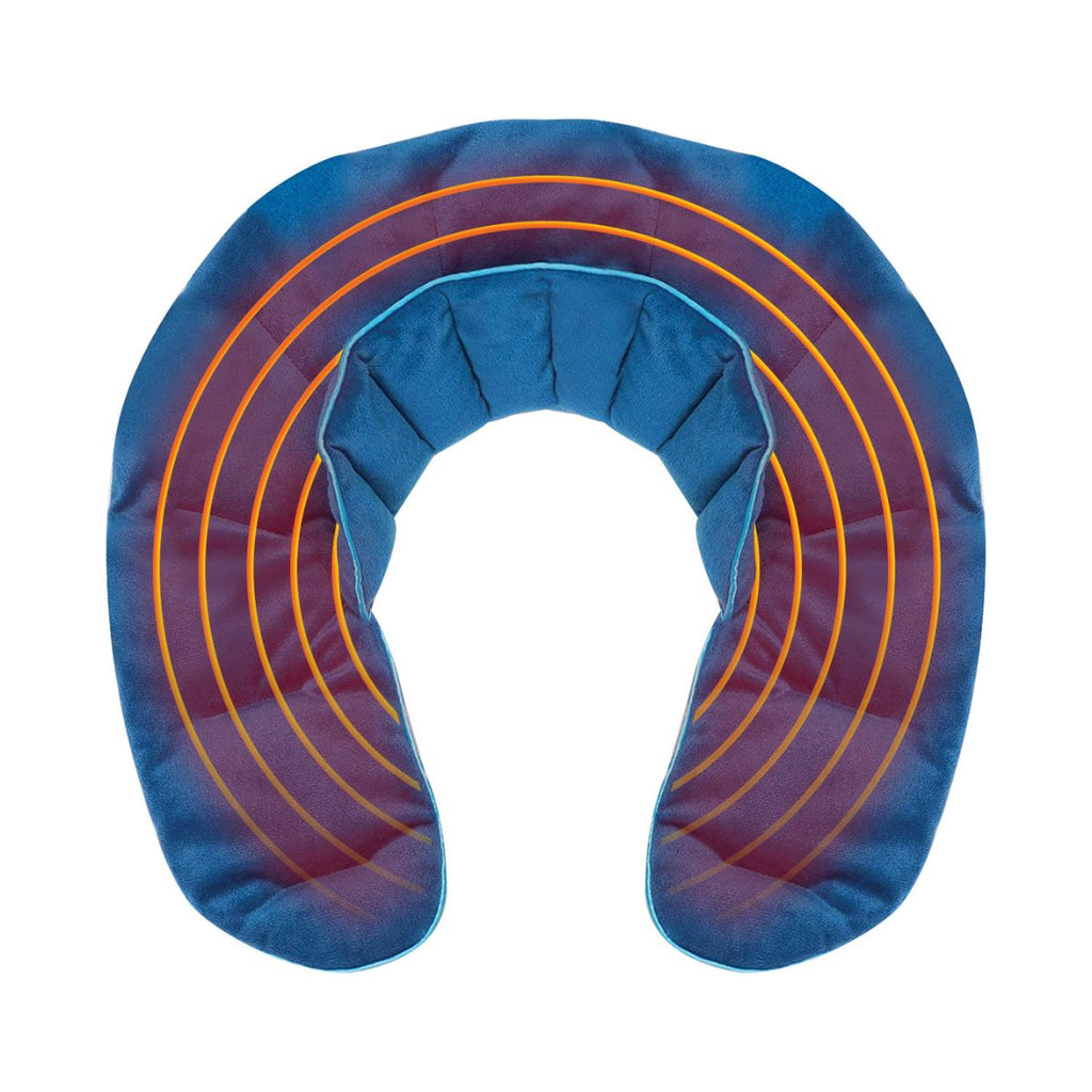 TRAKK Neck and Shoulder Heating Pad – Heated Neck and Shoulder Pad with Aromatherapy, Weighted Neck Warmer & Clay Beads – Microwavable Heating Pad for Neck, Neck Heating Pad for Pain Relief and Relaxation