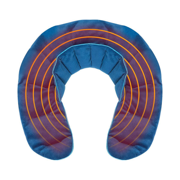 TRAKK Neck and Shoulder Heating Pad – Heated Neck and Shoulder Pad with Aromatherapy, Weighted Neck Warmer & Clay Beads – Microwavable Heating Pad for Neck, Neck Heating Pad for Pain Relief and Relaxation
