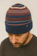 Merino Wool Modern Fair Isle Knit Beanie