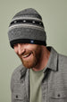 The Merino Wool Slouchy Modern Fair Isle Beanie