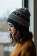 The Merino Wool Slouchy Modern Fair Isle Beanie