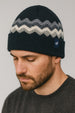 The Merino Wool Mountain Scape Knit Beanie