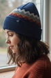 The Merino Wool Mountain Scape Knit Beanie