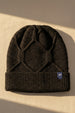 The Softest Ultra Cozy Yak Yarn with Diamond Cable Knit Beanie