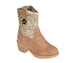 bebe Girl's Cowboy Boots, Chelsea, and Tall Boots - Comfortable Western Riding Combat Boots for Toddler, Tan