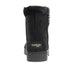 bebe Girl's Winter Boots Fur Boot Cuffs Sherpa Lined Shearling Microsuede Boots - Warm Boots For Girls, Black/Cognac/Sand