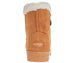 bebe Girl's Winter Boots Fur Boot Cuffs Sherpa Lined Shearling Microsuede Boots - Warm Boots For Girls, Black/Cognac/Sand