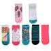 Betsey Johnson Women's 7 Pairs Low Cut, Colorful, Fun Socks with Food Truck Gift Box - Decorative Funny Ankle Socks for Women