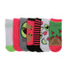 Betsey Johnson Women's 7 Pairs Low Cut, Colorful, Fun Socks with Food Truck Gift Box - Decorative Funny Ankle Socks for Women